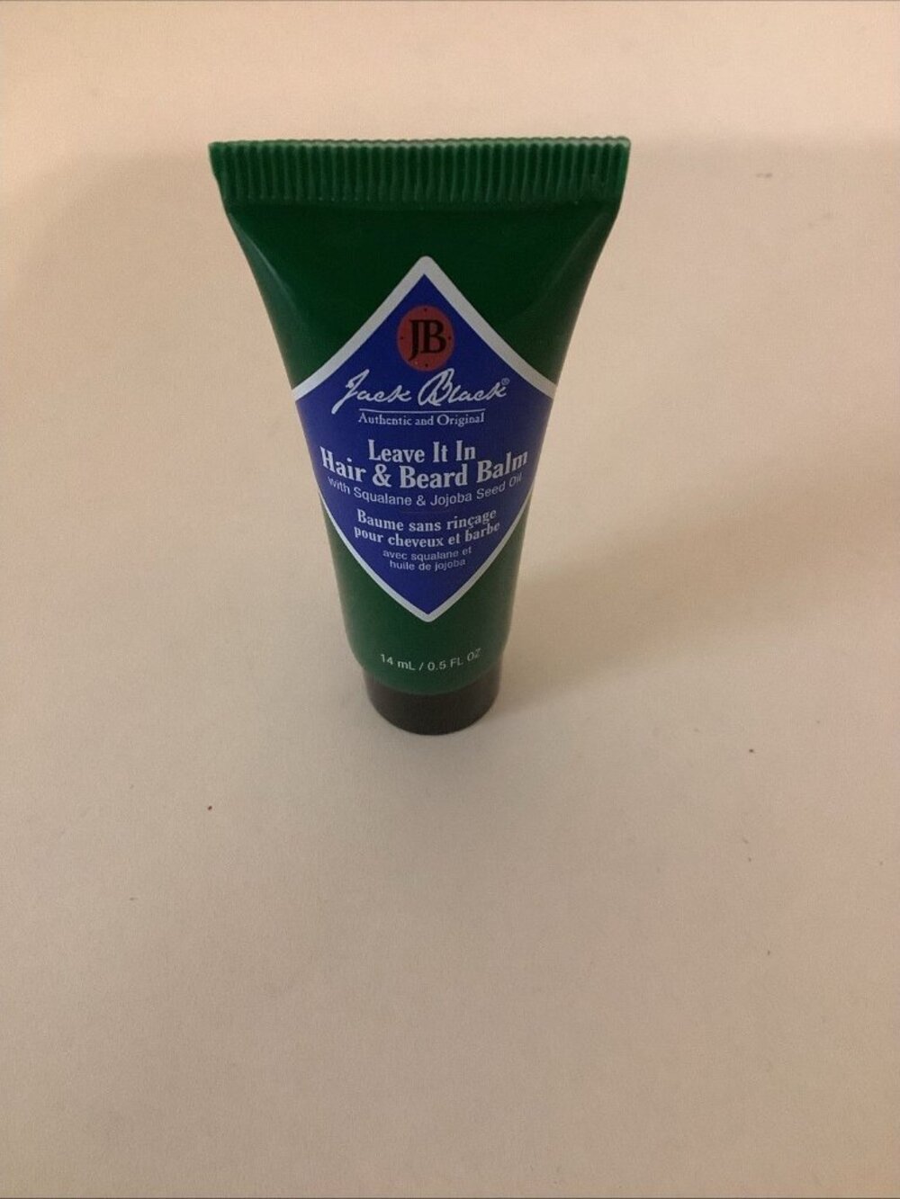 Jack Black Leave It In Hair & Beard Balm 0.5oz 14ml Travel Size